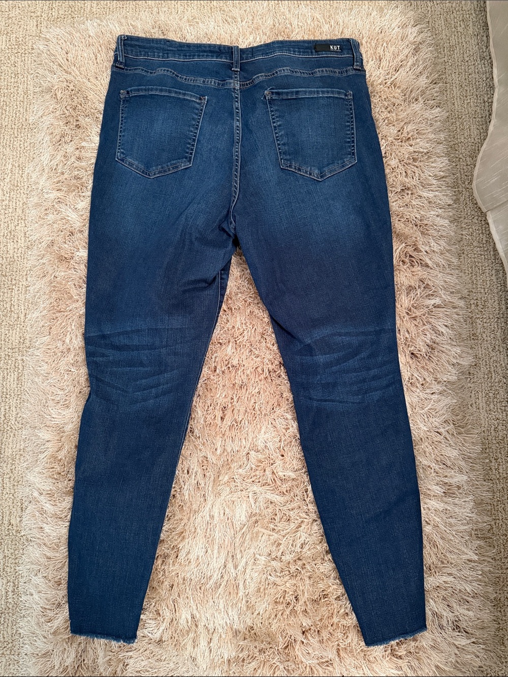Kut from the Kloth Connie Fab Ab Ankle Skinny High-Rise Button-Fly Jeans - Picture 5 of 7